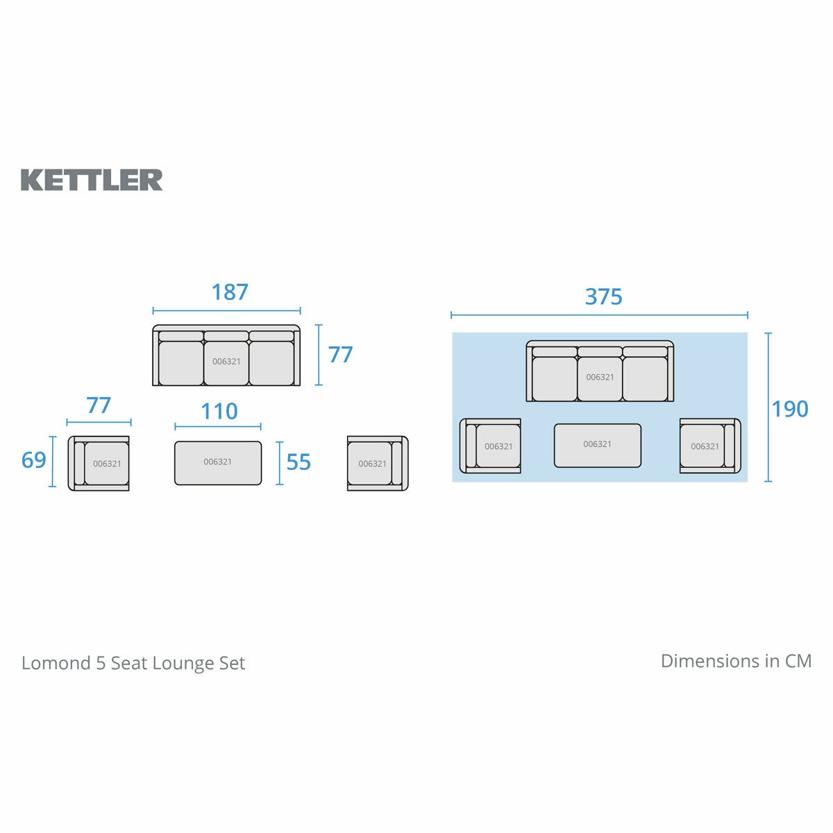 Kettler Lomond 6 Piece Wicker Deep Seating Patio Set Kettler Lomond 6 Piece Wicker Deep Seating Patio Set