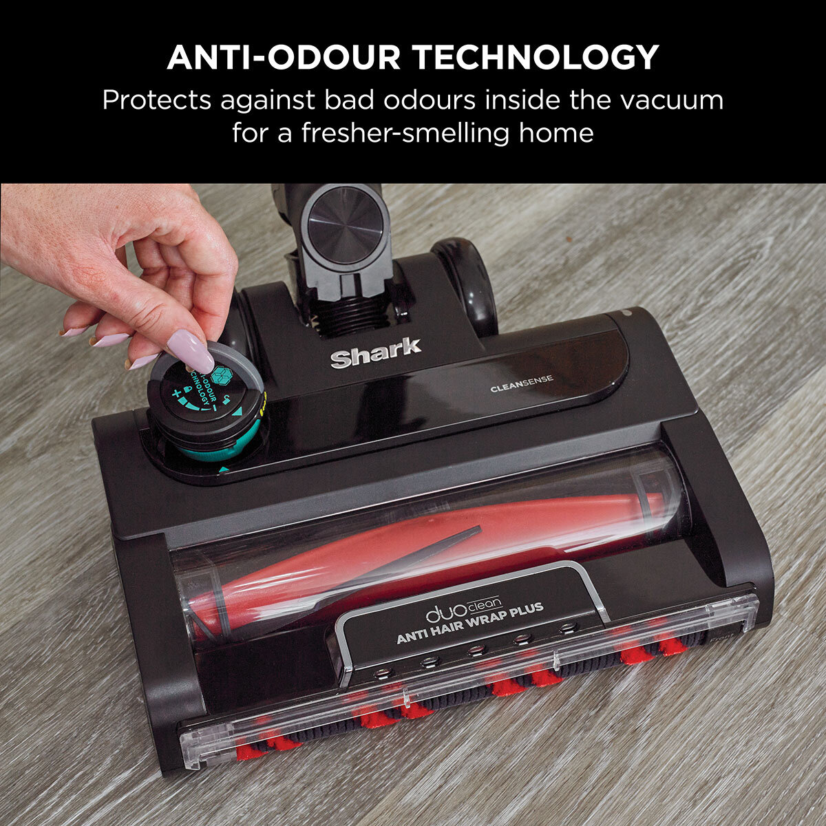 Shark Stratos Cordless Vacuum Pet Pro Lifestyle Image