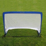Lifestyle image showing the Samba Pop Up 4ft Square Goal from the front