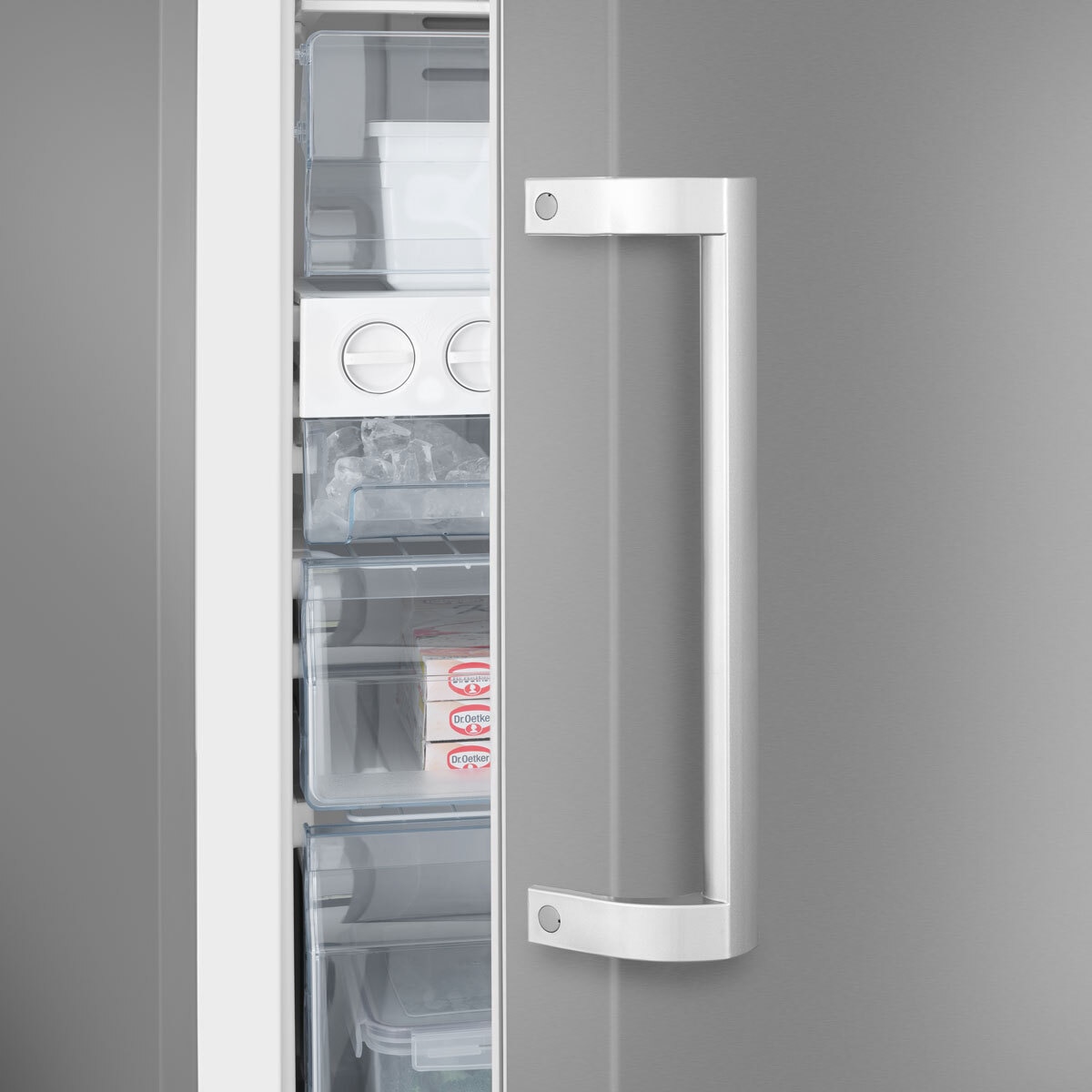 Hisense FV306N4BC11, Tall Freezer, A+ Rating in Stainless Steel Costco UK