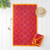 Oversized 100% Cotton Beach Towel, in 4 Designs