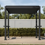 Mirador Adjustable Louvered Grill Pergola 8ft 8" x 8ft 2" (2.7 x 2.5m)