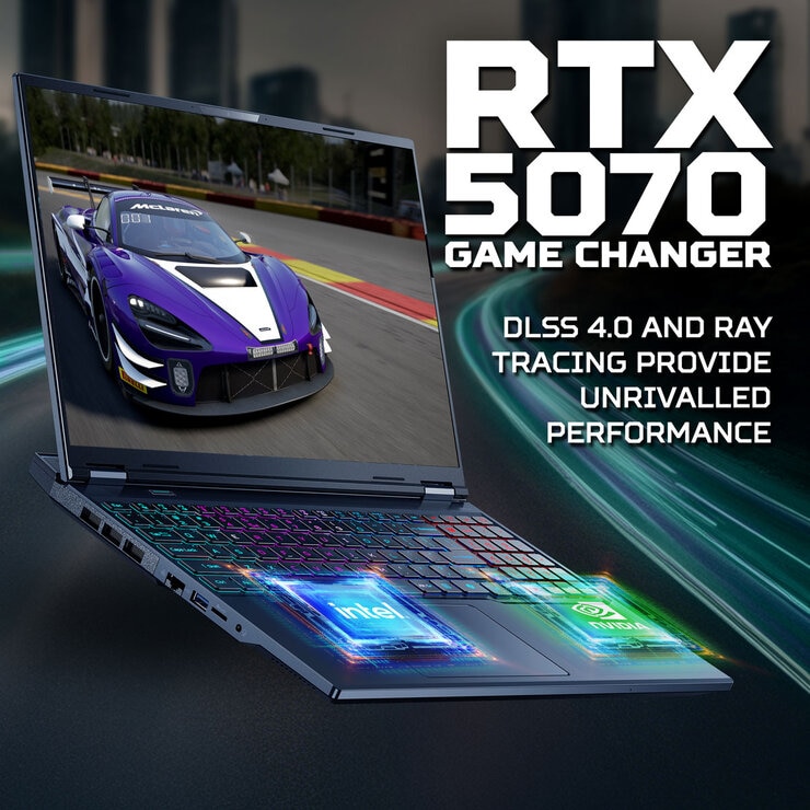 Acer Predator Helios NEO 16, Intel Core Ultra 7, 16GB RAM, 1TB SSD NVIDIA GeForce RTX 5070, 16 Inch Gaming Laptop, NH.QX3EK.002