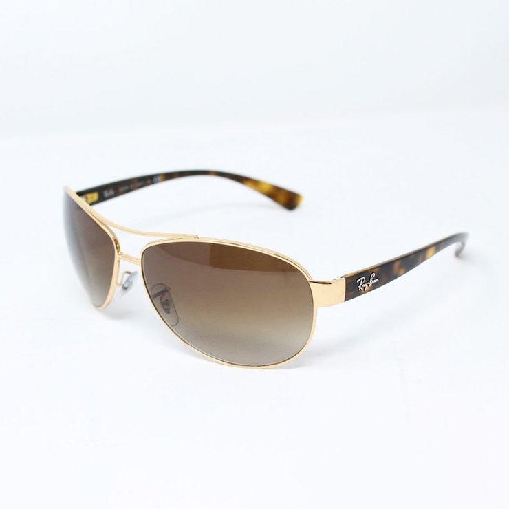 RayBan Aviator Gold & Tortoise Shell Sunglasses with Brown Lenses