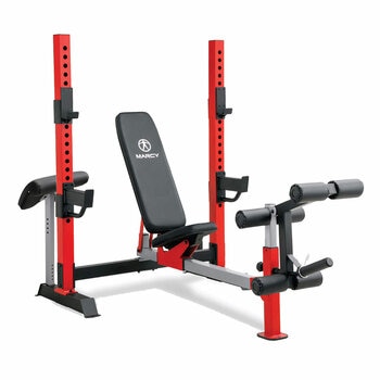 Marcy MWB-7096KT Olympic Weight Bench with Accessories