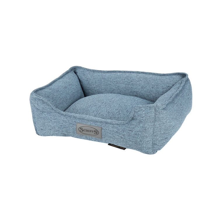 Scruffs® Manhattan Medium Box Pet Bed in Blue, 60cm x 50cm