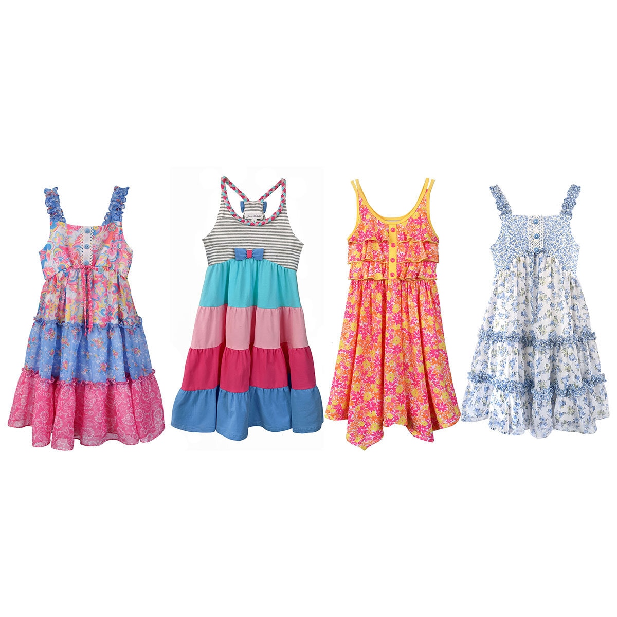 Jona Michelle Kids Sundress in 4 Colours and 7 Sizes Co...