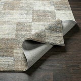 Livabliss Avellino Grey Check Rug, In 2 Sizes