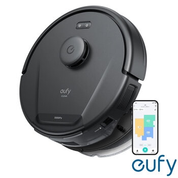 eufy L60 Hybrid Robot Vacuum with Powerful Suction, Mop, and iPath Laser Navigation