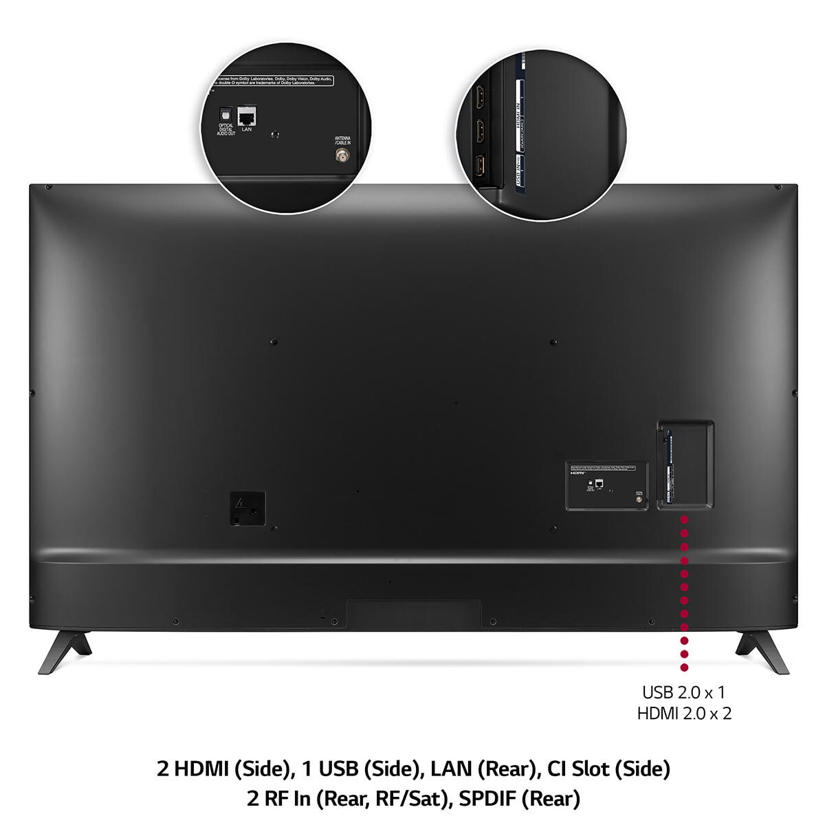 LG 75UP75006LC 75 Inch 4K Ultra HD Smart TV | Costco UK