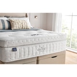 Silentnight Geltex 4000 Mattress & Sandstone Full Ottoman Divan in 3 Sizes