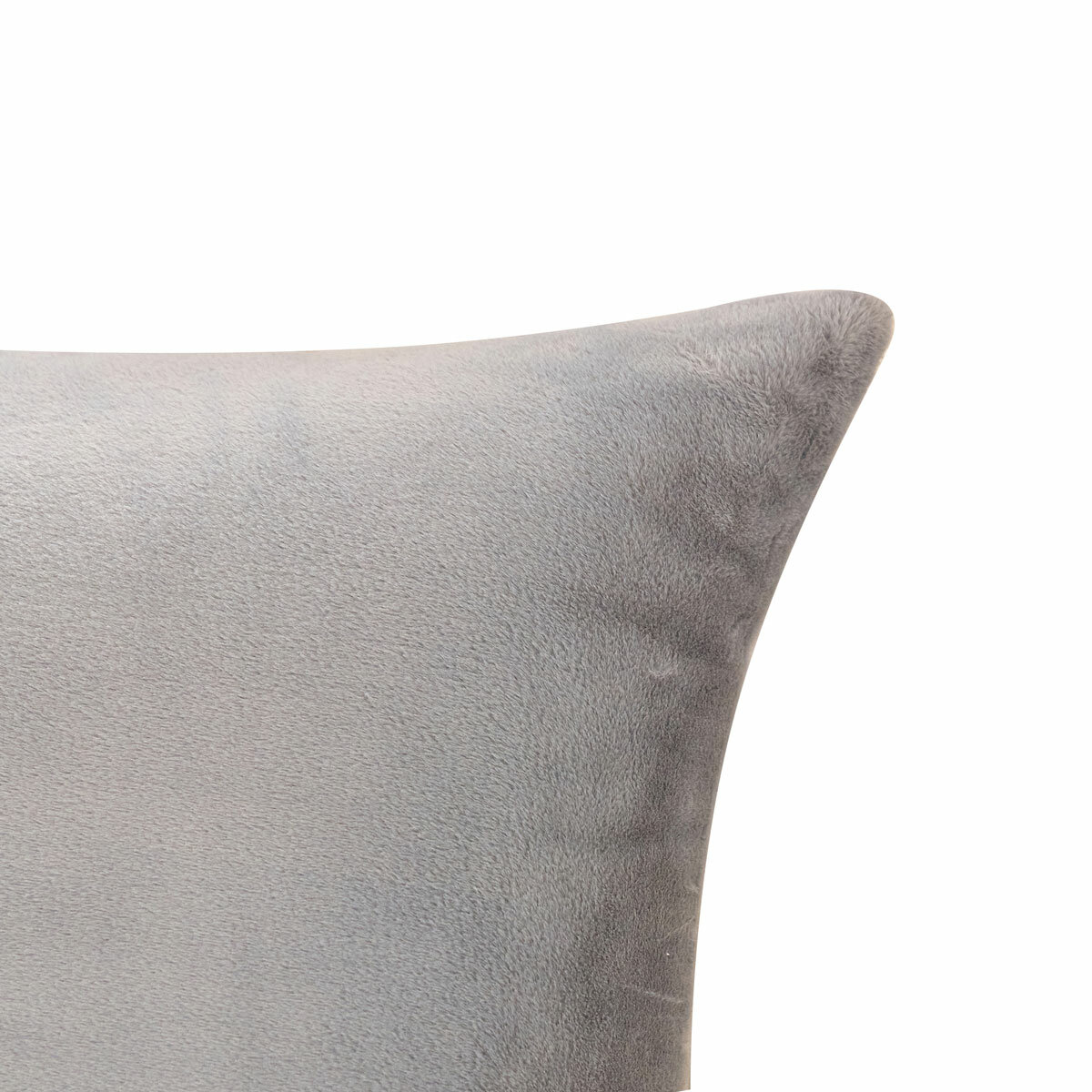 Sable Body Pillow in Grey, 50 x 122 cm