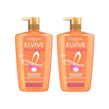 L'oreal Elvive Dream Lengths Shampoo, 2 x 1L