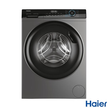 Haier Series 3 HWD100-B14939S, 10/6kg 1400rpm Washer Dryer, D Rated in Graphite