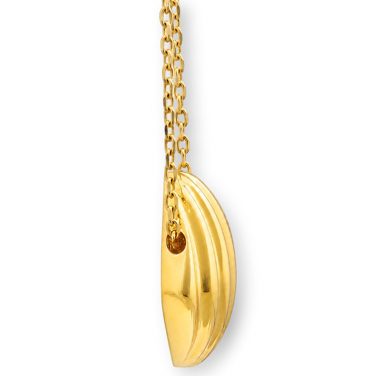 14ct Yellow Gold Textured Cushion Pendant 14ct Yellow Gold Textured Cushion Pendant