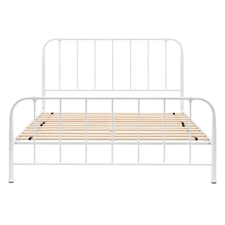 Gallery Loughton Cream Metal Bed Frame, King