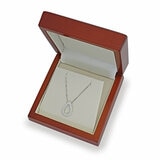 0.32ctw Round Brilliant Cut Diamond Pendant, 18ct White Gold