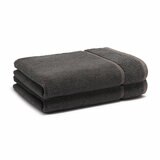 Panda Bamboo & Cotton Grey Hand Towels, 2 Pack Panda Bamboo & Cotton Grey Hand Towels, 2 Pack