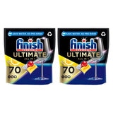 Finish Quantum Ultimate Lemon Sparkle, 2 x 70 Tablet Pack