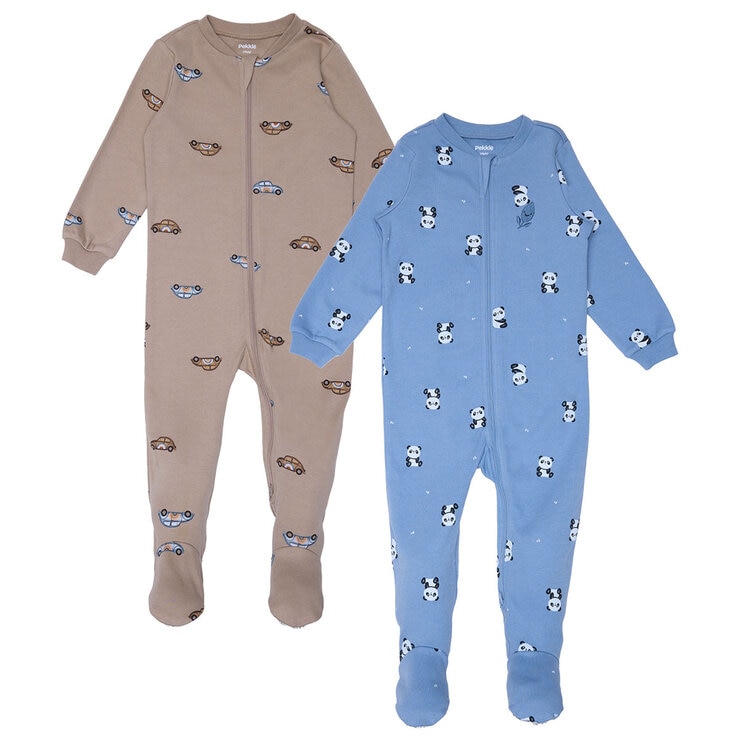 Pekkle Infant 2 Pack Sleeper in Panda