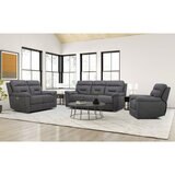 Gilman Creek Justin Grey Fabric Power Reclining Armchair