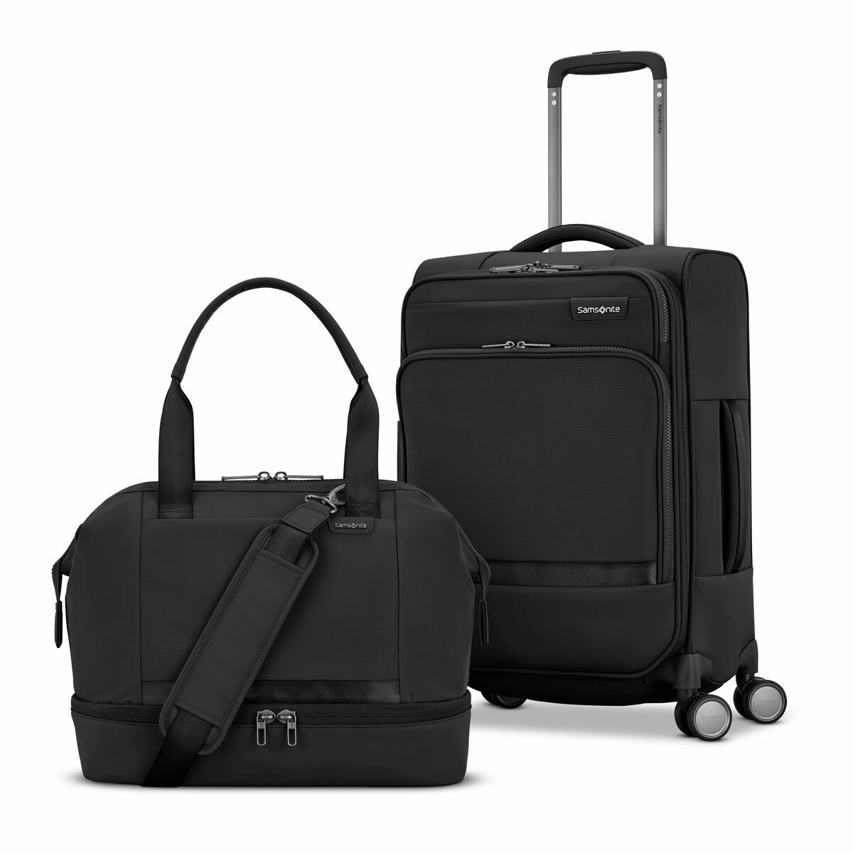Samsonite Apex XLT 2 Piece Softside Set in Black