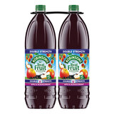Robinsons Real Fruit Double Strength Apple & Blackcurrant Squash, 2 x 1.75L