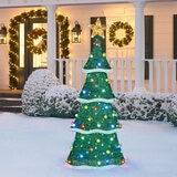 6ft LED Glitter String Tree Lifestyle Image at Costco.co.uk