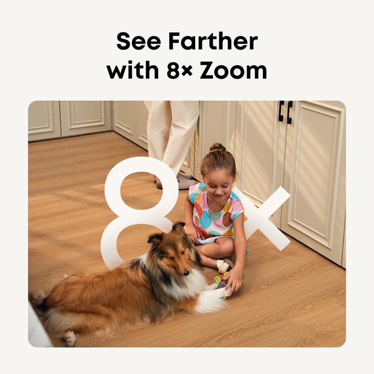 eufy S350 4K Dual Lens Pan-Tilt Smart Indoor Camera 2 Pack - No Monthly Fees