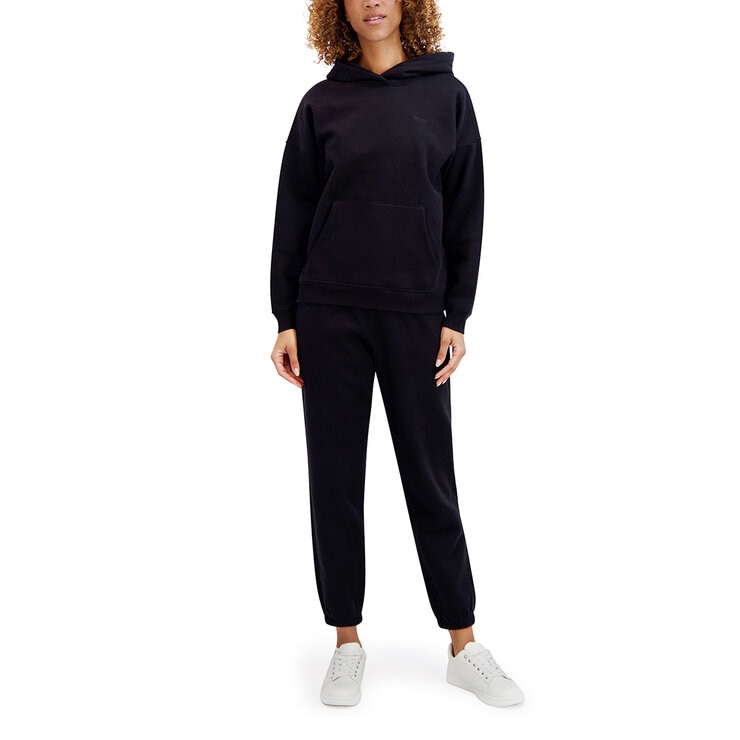 DKNY Sport Women's Fleece Jogger in Black DKNY Sport Women's Fleece Jogger in Black
