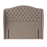 Sealy Richmond Latte Fabric Full Height Headboard in 3 Sizes