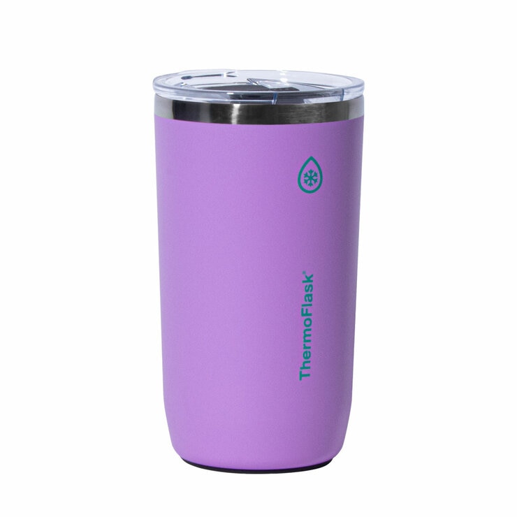 Close up of Flask in Purple