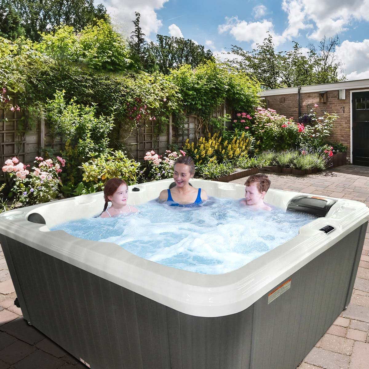 Hot Tub Master Luna Stream 40-Jet 6 Person Hot Tub - Delivered and Installed