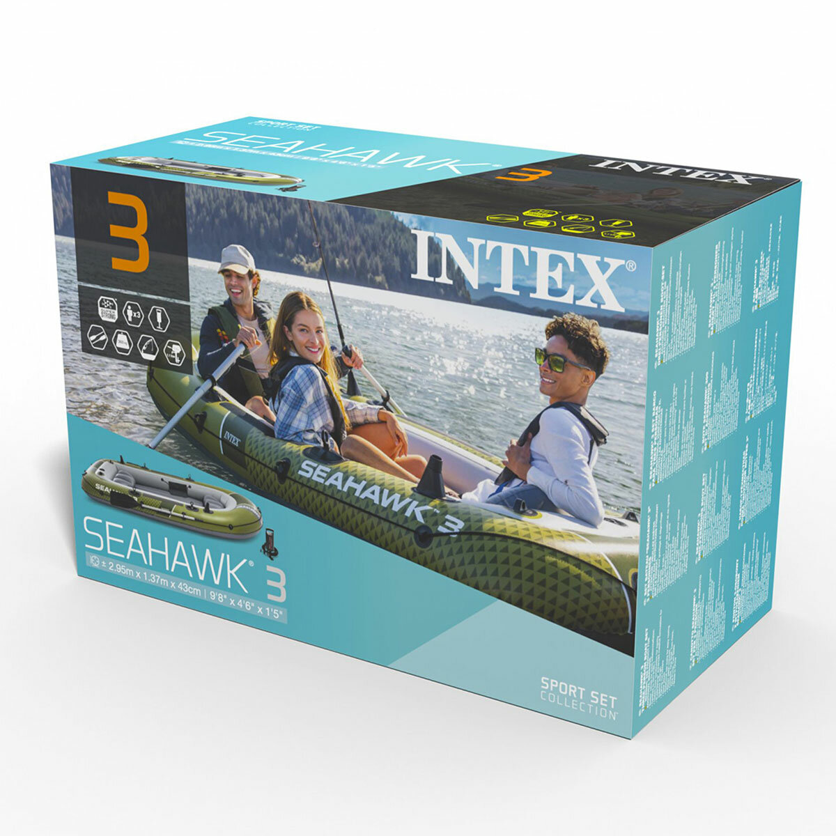 Intex Seahawk 3 Person Boat