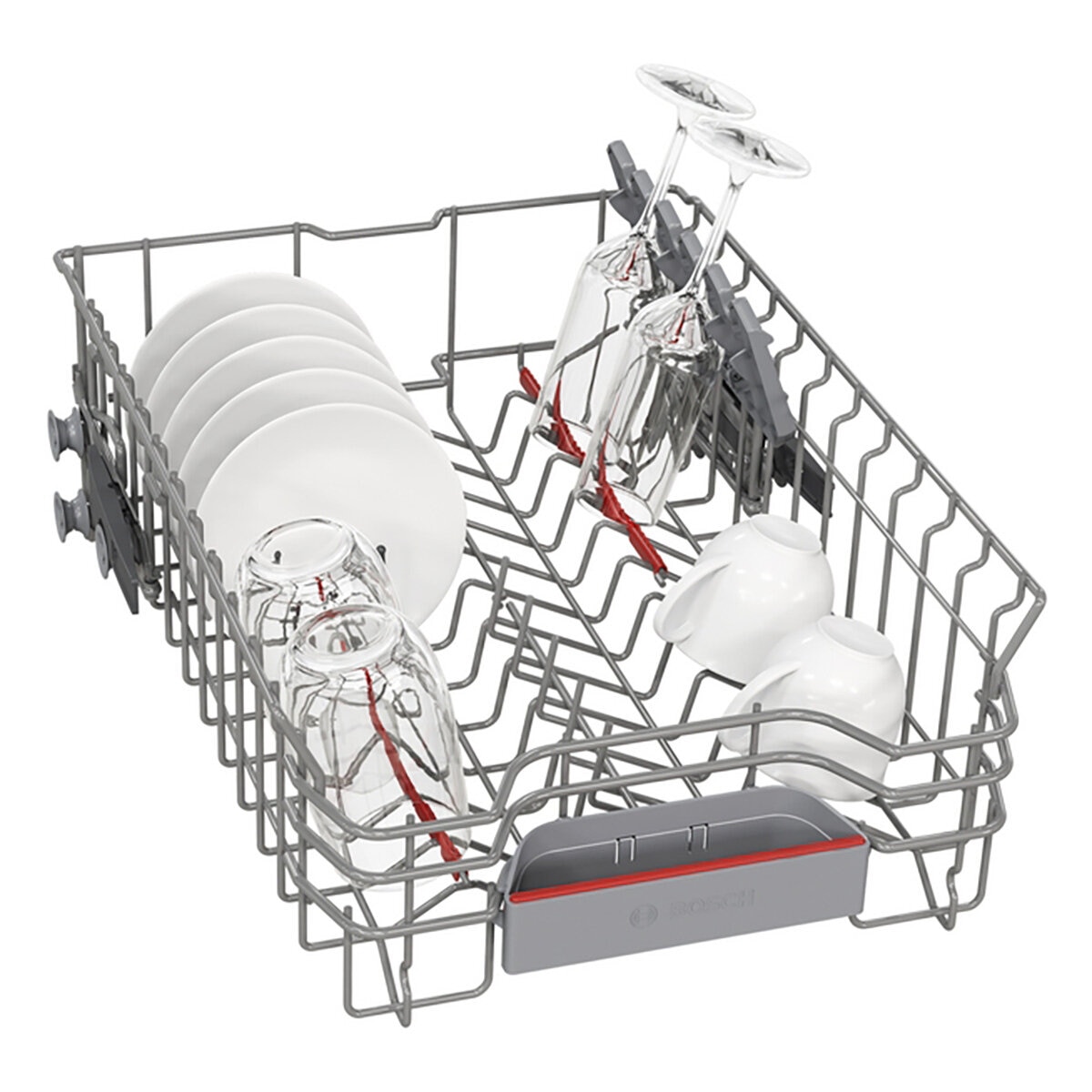 Bosch SPS4HMI49G Series 4 Slimline Freestanding 10 Place Setting Dishwasher, E Rated in Silver