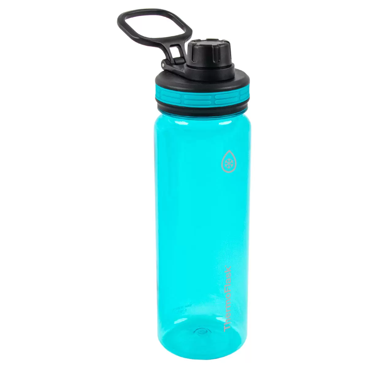 ThermoFlask 709ml Tritan Water Bottles, 3 Pack in Teal/Black/Pink 