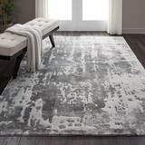 Lifestyle image of rug in furnished living space