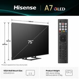 Hisense 75A7QTUK 75 Inch QLED HD Smart TV Hisense 75A7QTUK 75 Inch QLED HD Smart TV