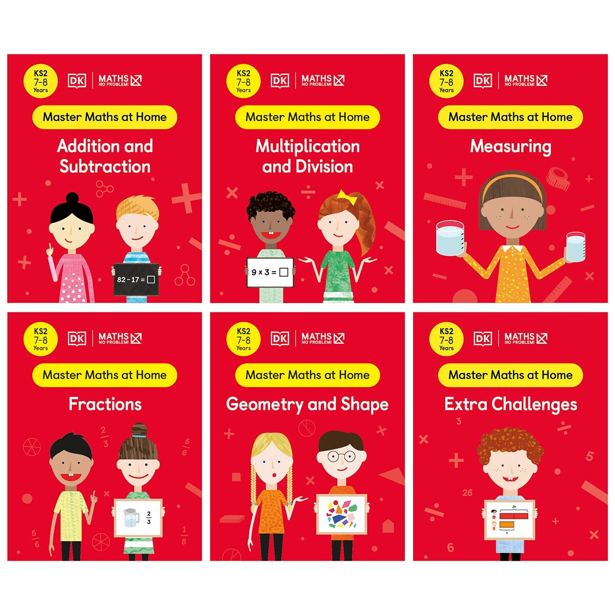 Maths No Problem Age 7-8