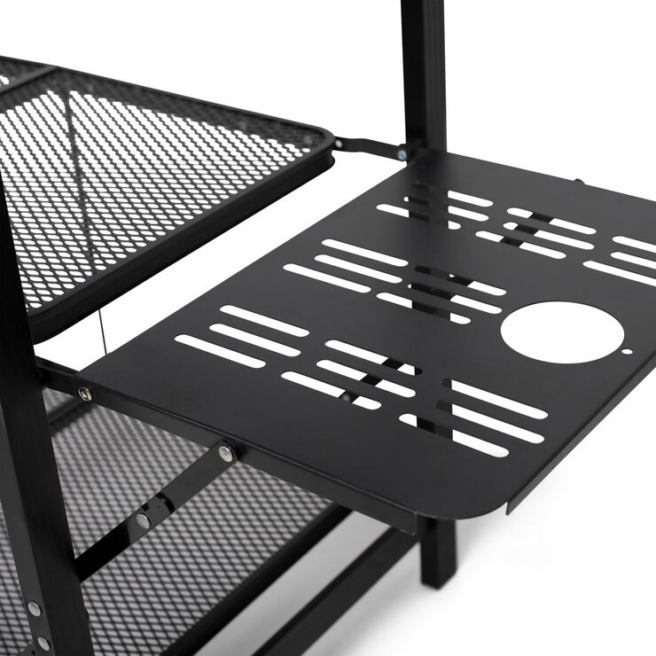 Studio image of the shelves