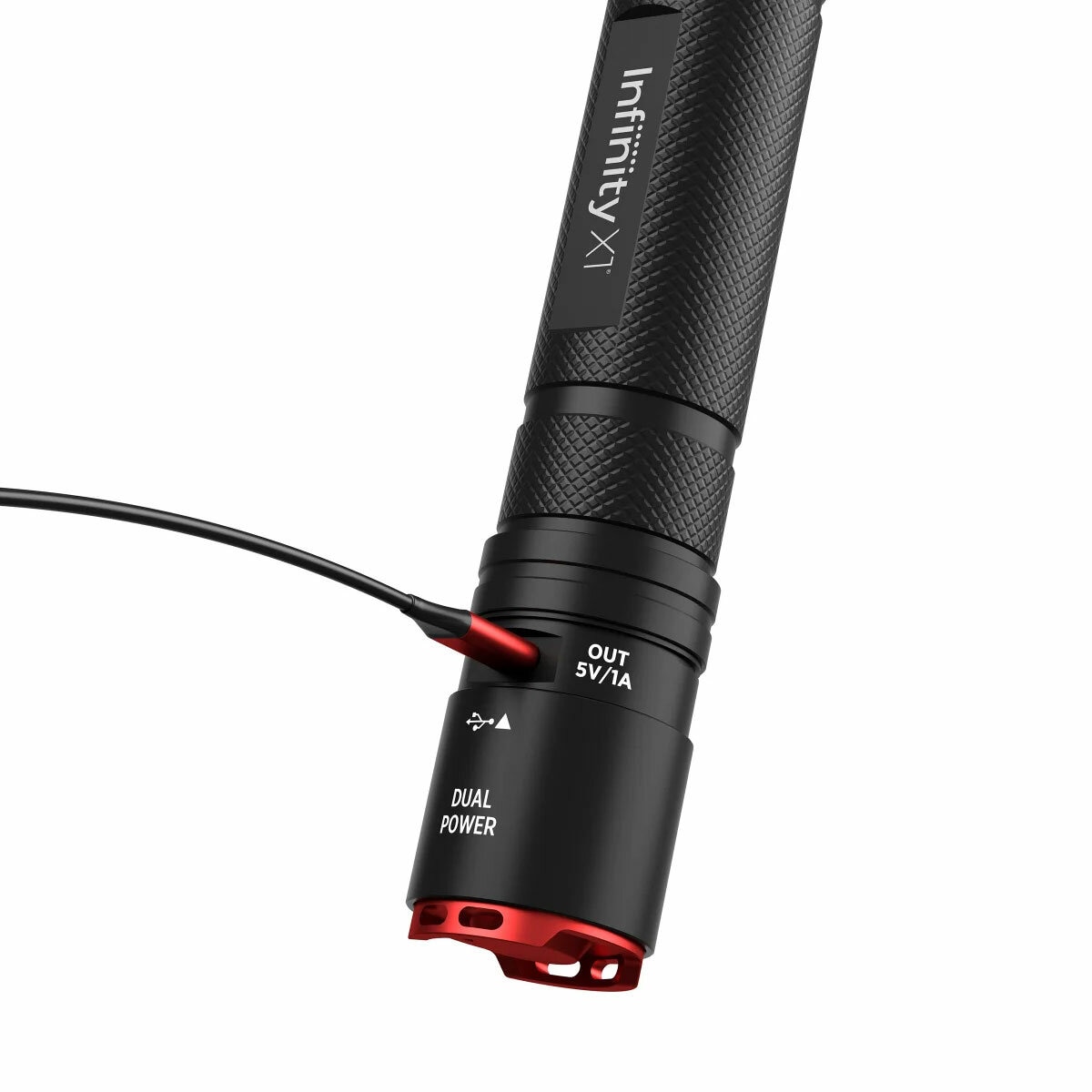 Infinity X1 Rechargeable Dual Power Flashlight 7000 Lumen