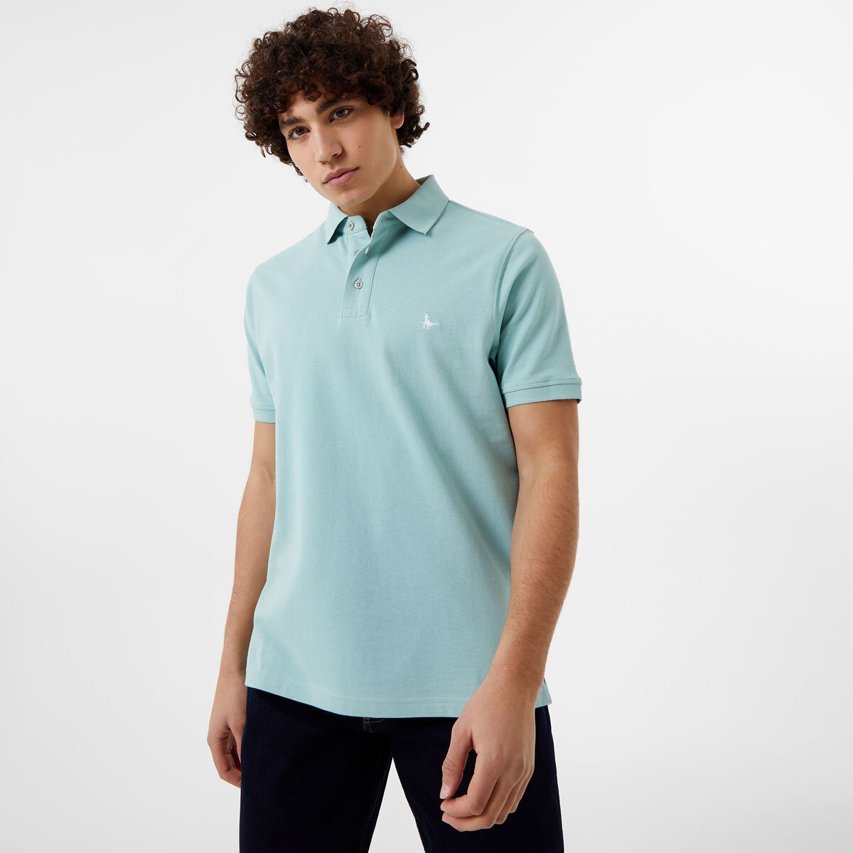 Jack Wills Men's Polo Shirt in Aqua Costco UK