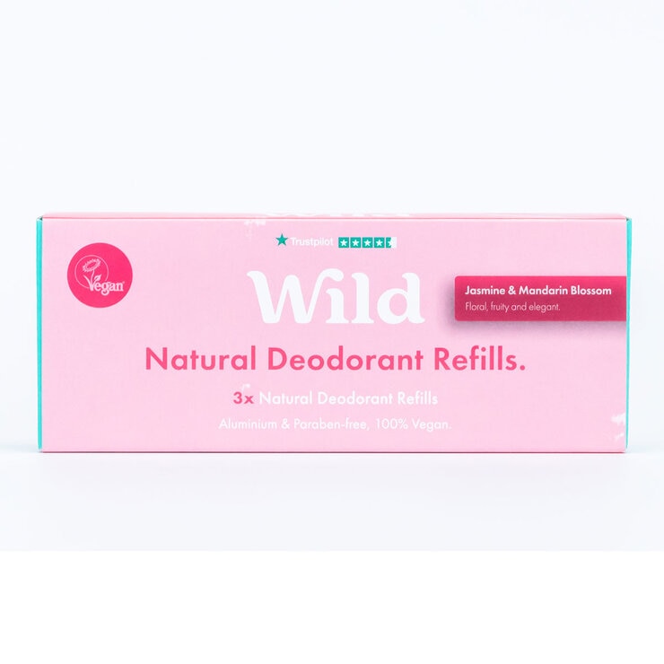 Wild Jasmine & Mandarin Blossom Deodorant Refills, 3 Pack Wild Jasmine & Mandarin Blossom Deodorant Refills, 3 Pack