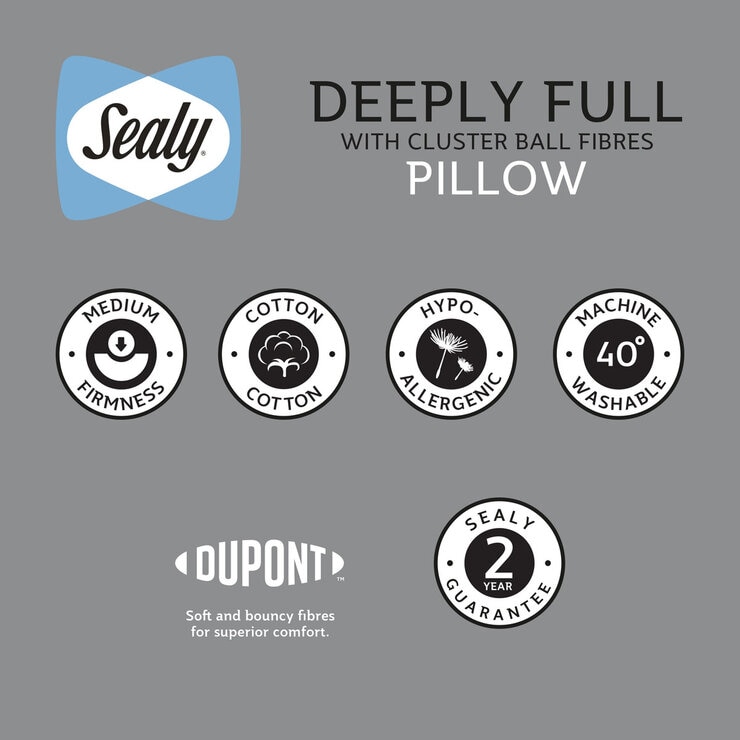 Sealy Deeply Full Pillow two pack