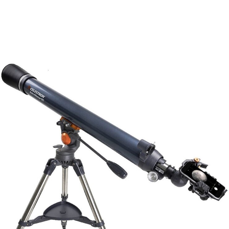 Celestron Astromaster 90AZ Refractor Telescope with 3 Axis Smartphone