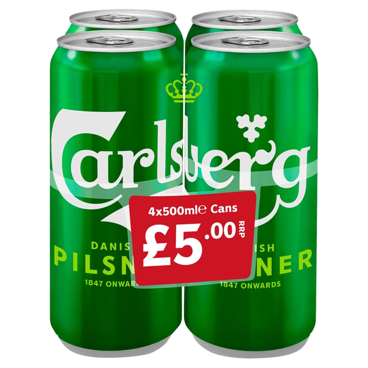 Carlsberg, 6 x 4 x 500ml