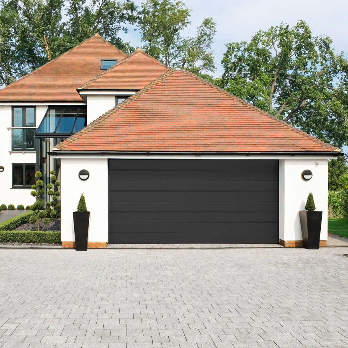 Cardale Rib Sectional ISO20 Door with Installation up to 2.286 metres width in 3 Colours