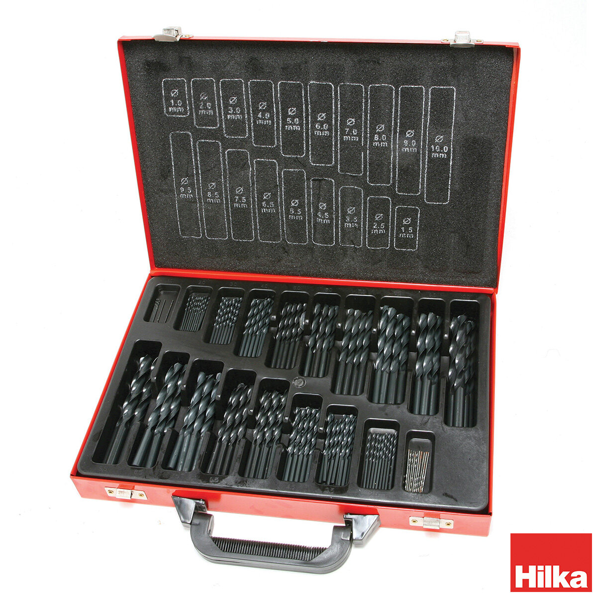 Hilka 170 Piece HSS Drill Bit Set