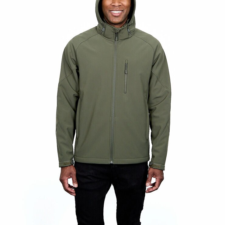 Kirkland Signature Men's Softshell Jacket in Olive