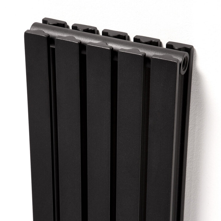 Ultraheat Linear Radiator in Black 1800 x 268 x 61 mm